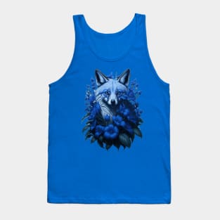 blue fox Tank Top